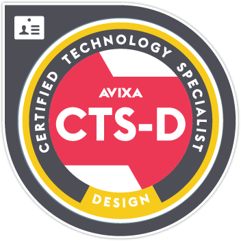 AVIXA Certified Technology Specialist – Design badge