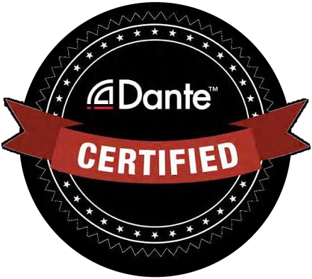 Dante Certified badge